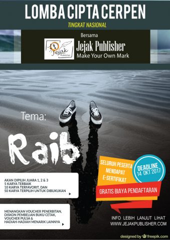 Lomba Cipta Cerpen Nasional Bertema “Raib” Bersama Jejak Publisher