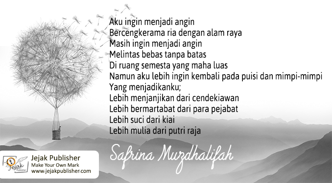 Sepilihan Puisi Safrina Muzdhalifah
