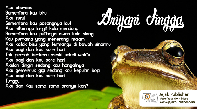 Sepilihan Puisi Ariyani Jingga
