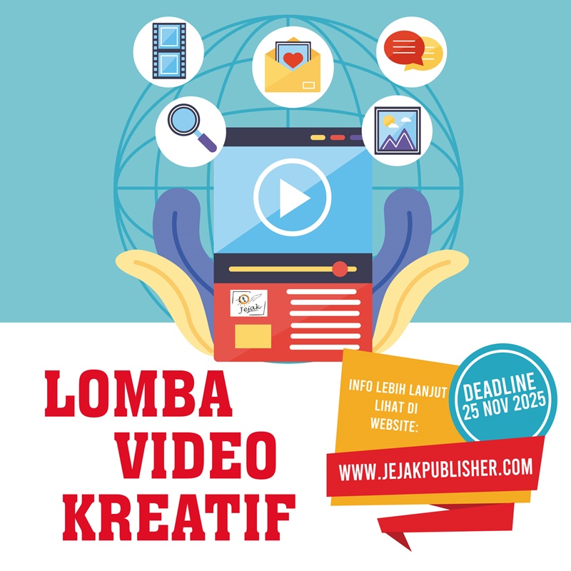 Lomba Video Kreatif “Pengalaman Bersama Jejak Publisher.”